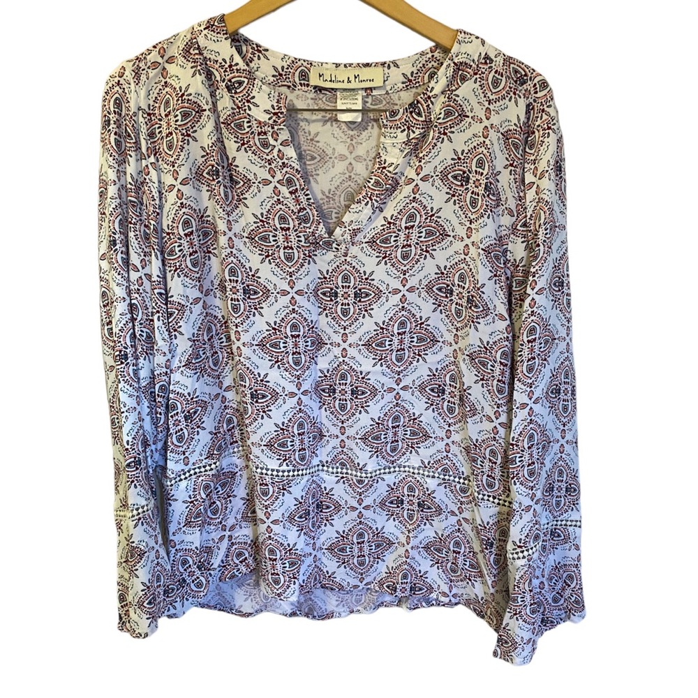MADELINE & MONROE BLOUSE SIZE XL GREAT CONDITION
